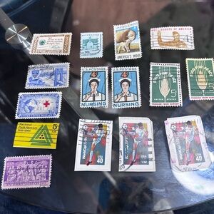Vintage Home Design Stamp Collection